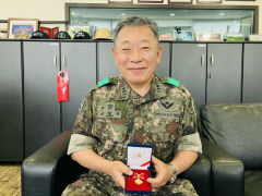 최고령 예비군 소대장, 신창범 대표 