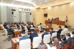 예천군의회 제265회 정례회 열어 지난해 세입세출결산 심사