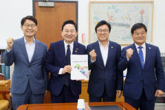 박남서 영주시장, 원희룡 국토부 장관 만나 '지역 현안사업' 적극 지원 요청