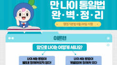 이번주부터 ‘만 나이’ 통일…초교 입학·주류 구매·병역 등 예외사항은