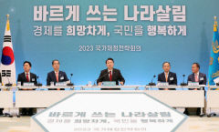 尹, 내년도 예산에 