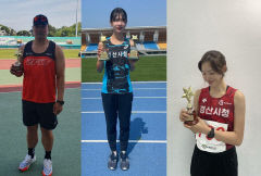 경산시 육상팀 선수 3명, 항저우 아시안게임 국가대표에 선발