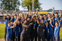 문경 상무 여자축구단 첫 세계군인여자축구대회 우승