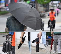 [포토뉴스] 장마기간에는 우산이 필수품