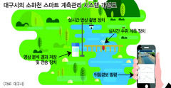 대구시, 재해위험 급경사지·저수지 조기경보시스템 가동 중