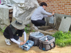 경북보건환경연구원, 폭우 피해지역 대체 수원(水源) 긴급 수질검사