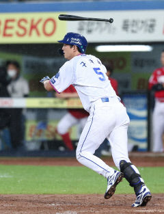 삼성 라이온즈, 18안타 치고도 SSG에 7-8 패배