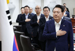 [속보]尹 수해복구관련 