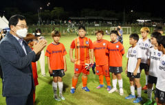 경주시, 태풍 '카눈' 북상 앞두고 '화랑대기 전국 유소년 축구대회' 비상 점검