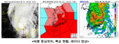 [태풍 카눈] 대구·경북 전역 '태풍경보' 발효…경주 아침까지 비 240㎜ 넘게 쏟아져