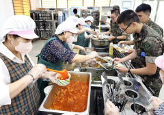 경산시여성단체협의회, 제7516부대 장병들 위문