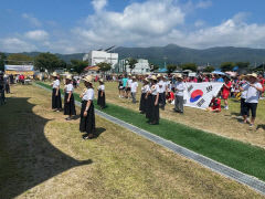 포항 신광면, 광복기념 제70회 면민친선축구대회 및 민속경기대회 성황리 개최