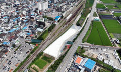문경시 점촌역 인근 제2 화물차 공용주차장 완공