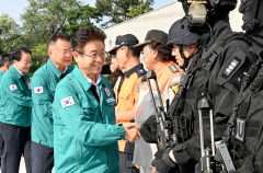 경북도, 복합적인 위협 대비 대테러 종합훈련 실시