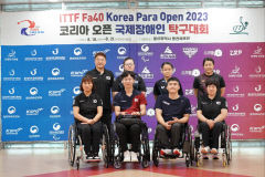 경북장애인탁구팀, 코리아오픈 국제대회 7개 메달 획득