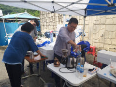 폭우 속 이웃사랑 실천···예천 감천 벌방교회 황종관 담임목사