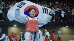 성주여자중학교 김가람 선수 '2023 세계유소년 태권도 선수권대회 우승'