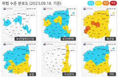 꺾이지 않는 늦더위…18~19일 30도 안팎 기온에 폭염영향예보
