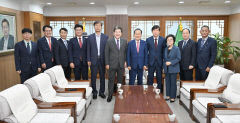 한국자유총연맹 강석호 총재 대구 방문