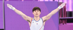 [아시안게임] 체조·펜싱·수영·게임서 이어진 금맥…북한 안창옥은 2관왕