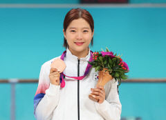 [아시안게임] 롤러스케이트 이예림 여자 스프린트 1천m 동메달