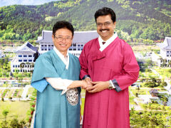 요게쉬 싱 인도 델리대 부총장 경북도청 첫 방문