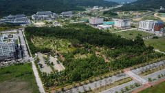 경북도청사 천년숲, 대한민국 최우수 도시숲 선정