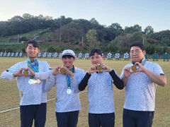 안동대 양궁부, 전국체전 단체전서 