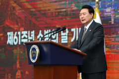 소방 영웅들 만난 尹대통령 