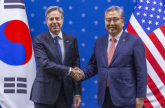 尹대통령, 美 블링컨 국무장관 관저 초청 오찬…