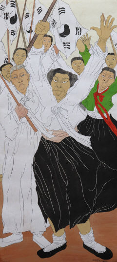 윤석남 작가 개인전 '윤석남' 12월31일까지 대구미술관에서