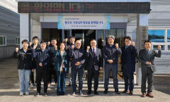 황주호 한수원 사장, 경주 동인엔지니어링 방문…동반 협력 강화