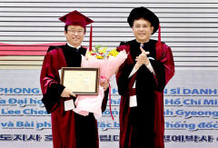 이철우 경북도지사, 아시아 최초 호찌민국립대 명예박사학위 받아