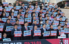 이동관 방통위원장 탄핵소추안, 민주당 주도로 본회의 보고