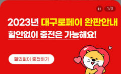 대구로페이 2023년분 완판…7% 할인 없이 충전