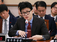 한동훈, '총선 출마설' 언급한 민주당 박용진에