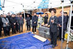 허주 김윤환 전 신한국당 대표 20주기 추도식
