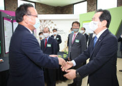 정세균·김부겸 조찬 회동…