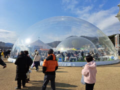 상주곶감축제 곶감 판매고가 20여억 원에 이를 듯