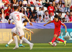 [속보] 한국, 아시안컵 첫 승…3:1로 바레인 제압
