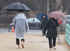 4일 대구경북 흐리고 비…낮기온 최고 10도 '포근'