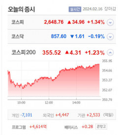 솔고바이오·케어랩스 등5종목 상한가, 유비케어·이랜시스·리노스·엔피디 큰 폭 상승 마감