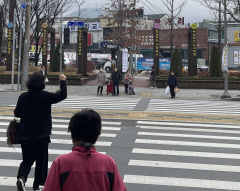 대구 남구 캠프워커 앞 교차로 신호등 50분간 먹통