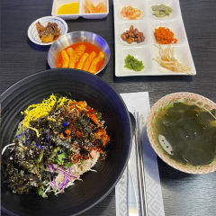 [대구 맛집] 대구 동구 신천동 '오월로', 해초쌈·꼬막해초비빔밥·모리국수…