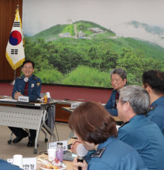 김철문 경북경찰청장, 영천경찰서 및 제3기동대 직원 격려