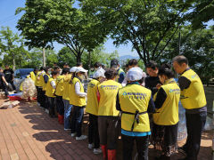 [동네뉴스] MG아양새마을금고 망우당공원 무료 급식 및 반찬 배달 봉사