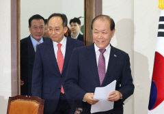 與 황우여·추경호, 21일 이명박 전 대통령 예방