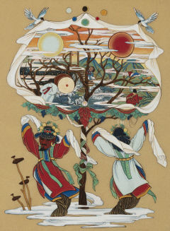 인교갤러리, 김희선 작가 초대전 '생(生)의 춤사위'展