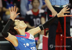 김연경, 6천여명 앞에서 태극마크와 작별