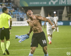 비록 취소됐지만 대팍 울린 고재현의 마수걸이 골…대구FC, 전북에 3-0 대승